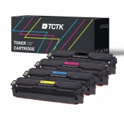 Compatible replacement for Multipack (4) Toners CMYK (Cyan/Magenta/Yellow/Black) Compatible with Samsung CLP, CLX, Xpress - Replaces CLT-C504S (SU025A)